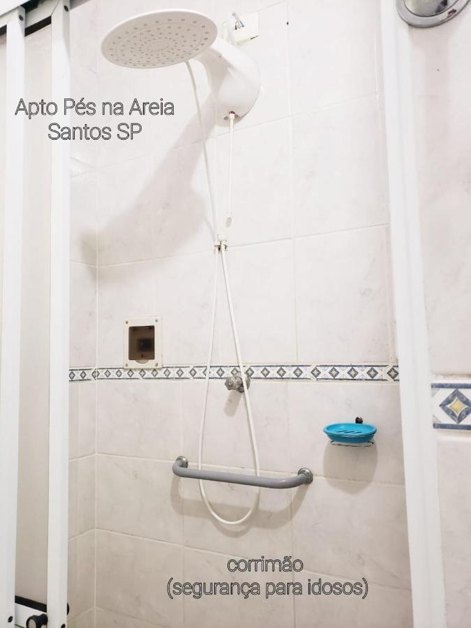 Apartamento Pes Na Areia Santos  Buitenkant foto