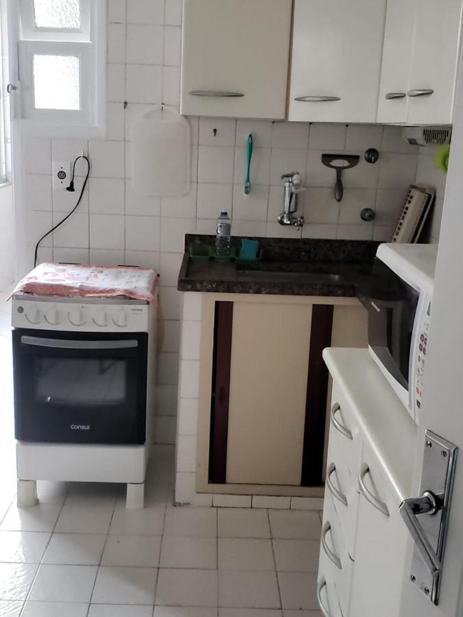 Apartamento Pes Na Areia Santos  Buitenkant foto
