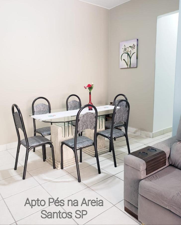 Apartamento Pes Na Areia Santos  Buitenkant foto