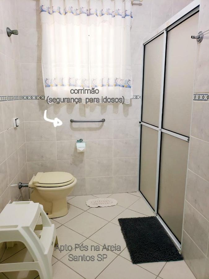 Apartamento Pes Na Areia Santos  Buitenkant foto