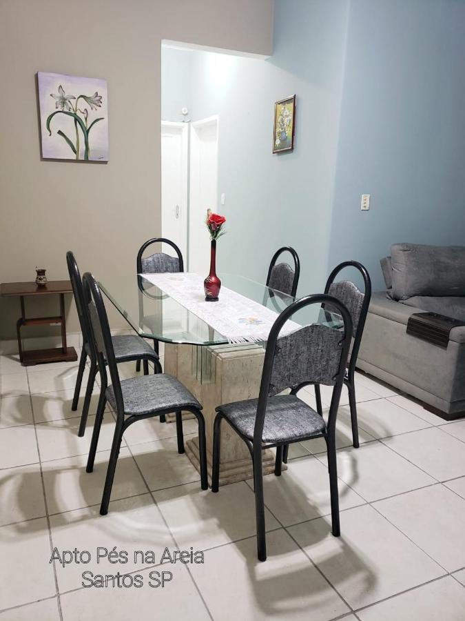 Apartamento Pes Na Areia Santos  Buitenkant foto
